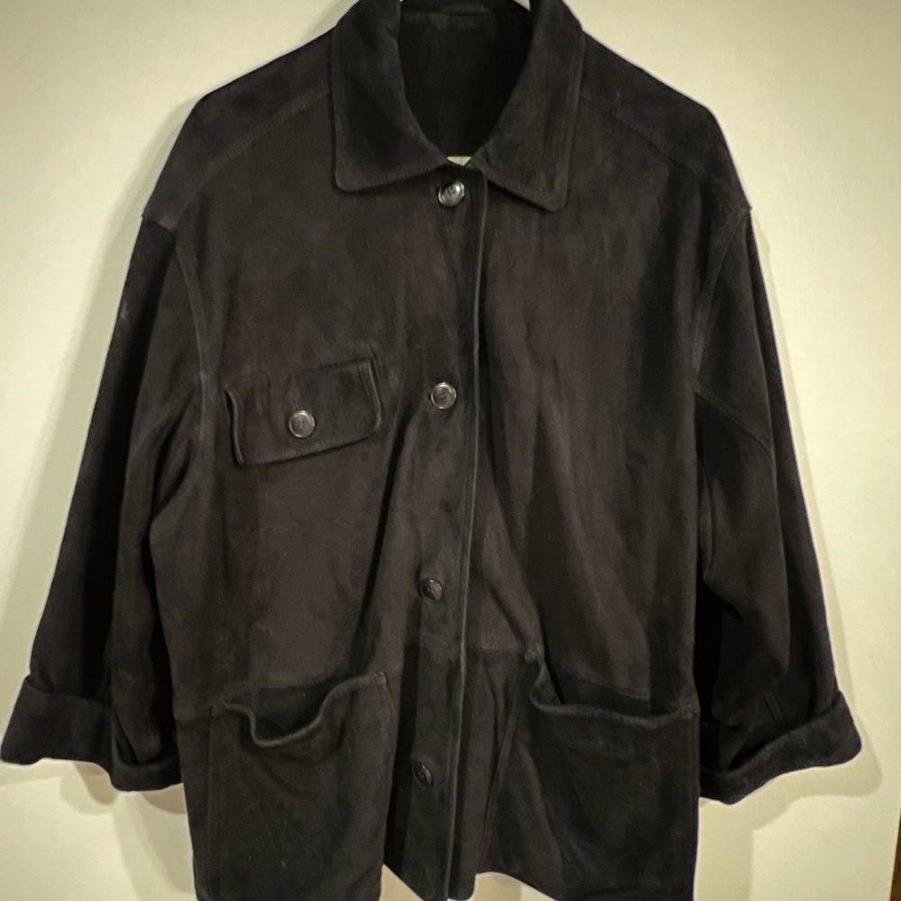 Coach Suede Jacket - Picture 2 of 6